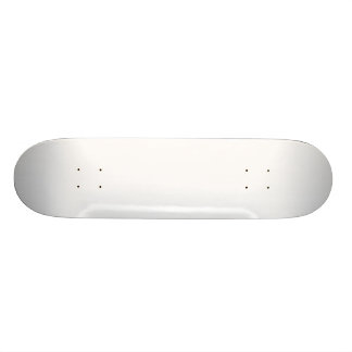 Solid White Skateboard
