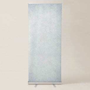 Solid White Textured Best Vertical Retractable Banner