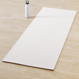 Solid White Yoga Mat