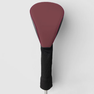 Solid Wine Red Colour Tone Golf Head Cover