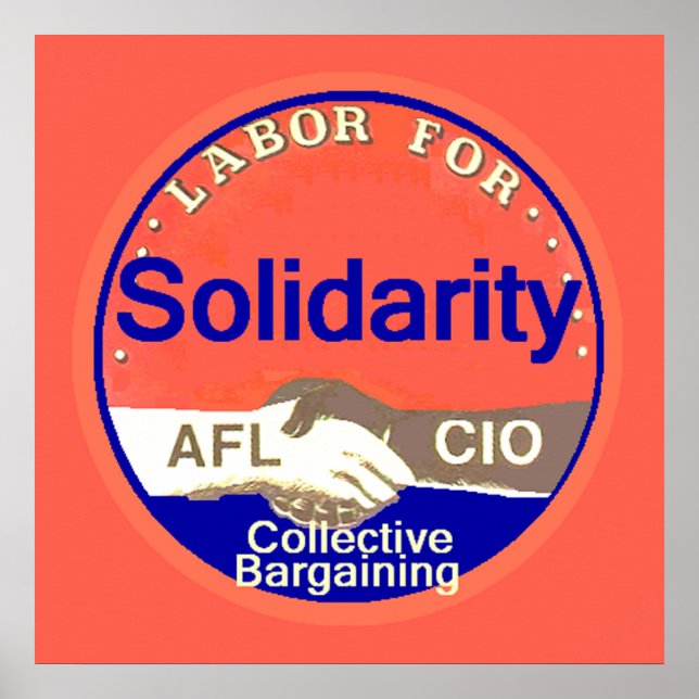 Solidarity POSTER Print (Front)