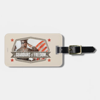 Solider-Guardian of Freedom Luggage Tag