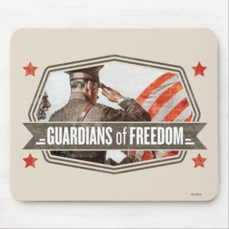 Solider-Guardian of Freedom Mouse Mat