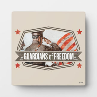 Solider-Guardian of Freedom Plaque