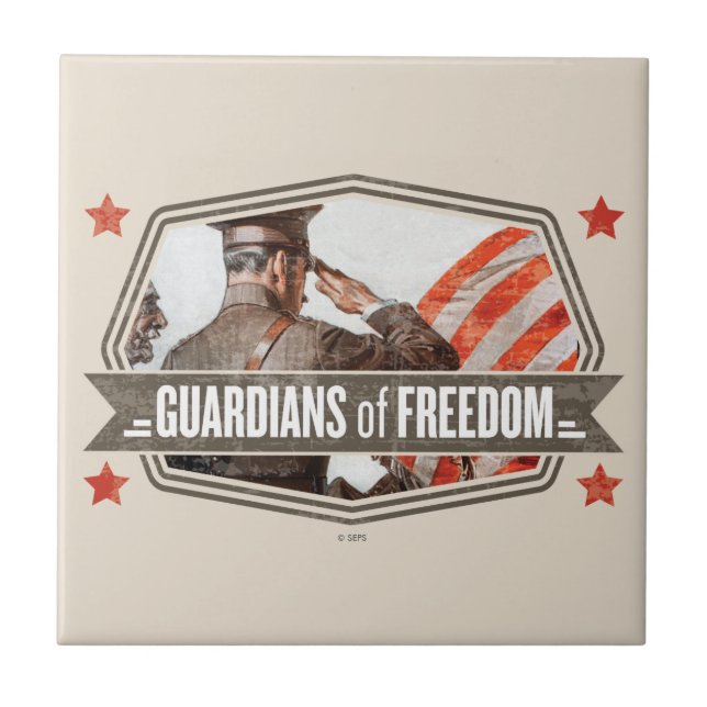 Solider-Guardian of Freedom Tile (Front)