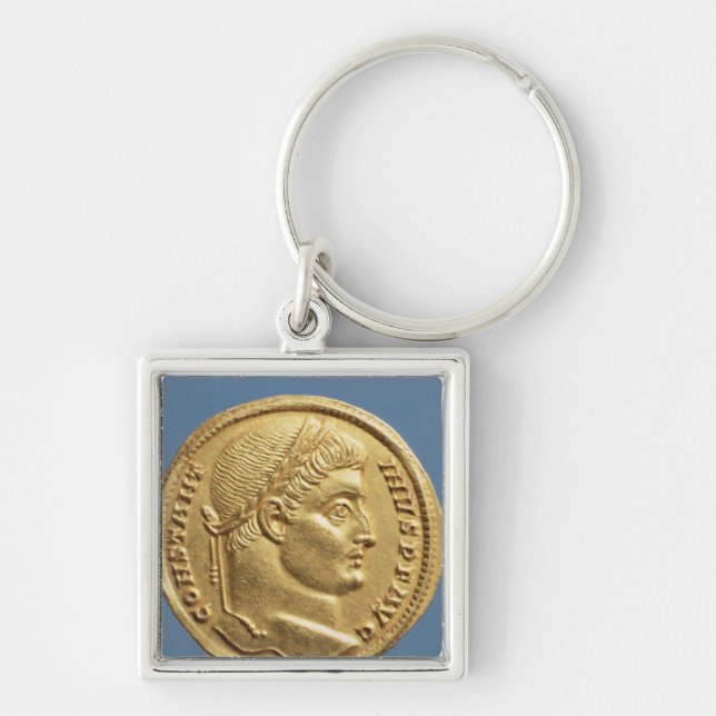 Solidus  of Constantine I Key Ring (Front)