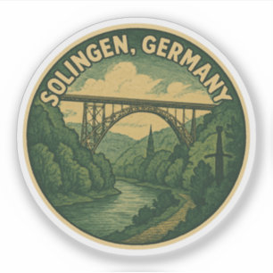 Solingen Germany Bridge Landscape