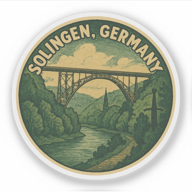 Solingen Germany Bridge Landscape (Front)