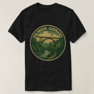 Solingen Germany Bridge Landscape T-Shirt