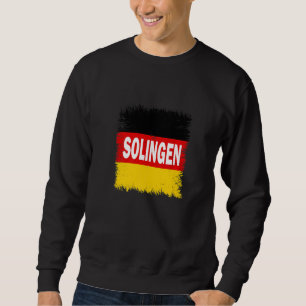Solingen  Germany With German Flag Sweatshirt