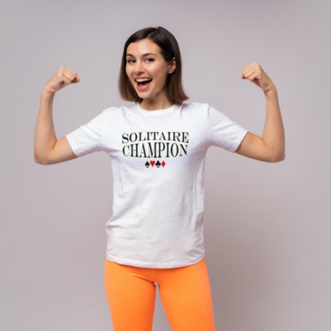 Solitaire Champion T-Shirt (Creator Uploaded)