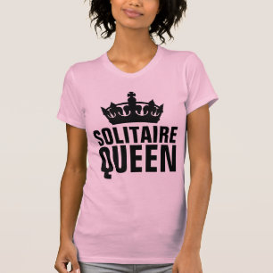 SOLITAIRE QUEEN T-Shirts