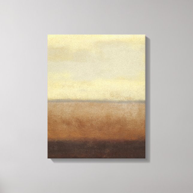 Solitary Desert Landscape by Norman Wyatt Canvas Print (Front)