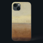 Solitary Desert Landscape by Norman Wyatt iPhone 13 Case<br><div class="desc">A solitary desert landscape painting by Norman Wyatt. You can almost feel the heat emanating from the piece. Purchase a copy today!</div>