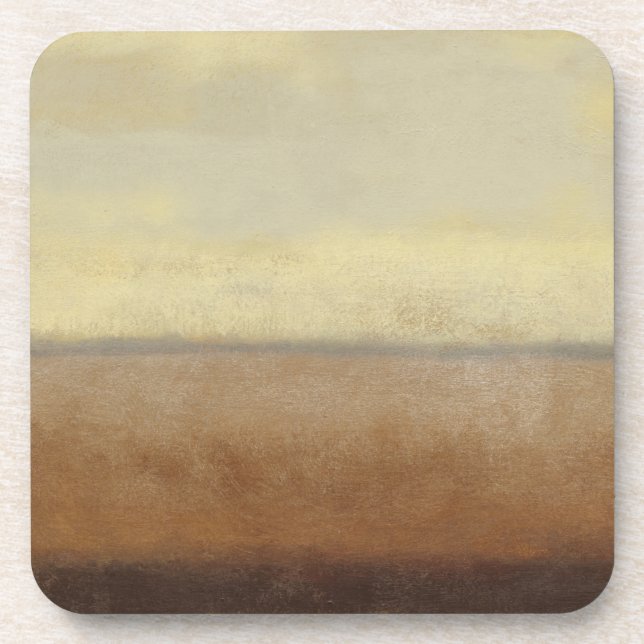 Solitary Desert Landscape by Norman Wyatt Coaster (Front)