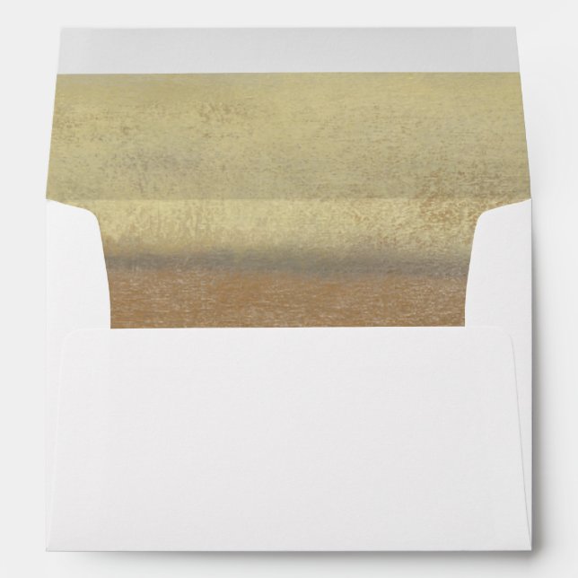 Solitary Desert Landscape by Norman Wyatt Envelope (Back (Bottom))