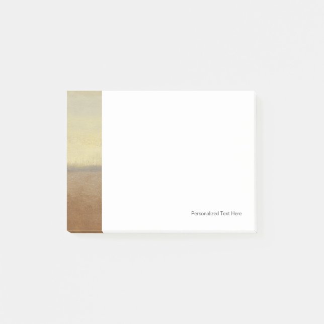 Solitary Desert Landscape by Norman Wyatt Post-it Notes (Front)