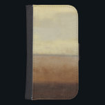 Solitary Desert Landscape by Norman Wyatt Samsung S4 Wallet Case<br><div class="desc">A solitary desert landscape painting by Norman Wyatt. You can almost feel the heat emanating from the piece. Purchase a copy today!</div>