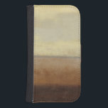Solitary Desert Landscape by Norman Wyatt Samsung S4 Wallet Case<br><div class="desc">A solitary desert landscape painting by Norman Wyatt. You can almost feel the heat emanating from the piece. Purchase a copy today!</div>