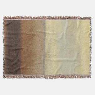 Solitary Desert Landscape by Norman Wyatt Throw Blanket
