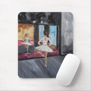 Solitary Grace Painting by Alfred Fox Mouse Mat
