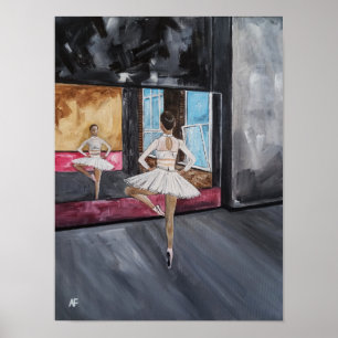 Solitary Grace Painting by Alfred Fox Poster