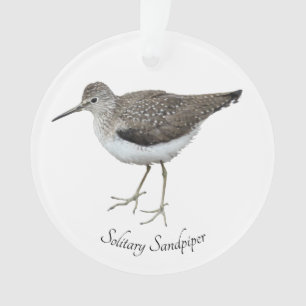 Solitary Sandpiper Ornament