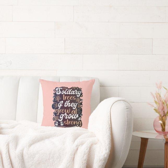 Solitary trees, if they grow at all, grow strong cushion (Couch)