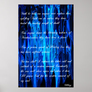 Solitude-A Winter's Moment of the Soul©King09 Poster