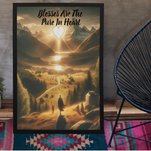 Solitude Amongst the Mountains Poster