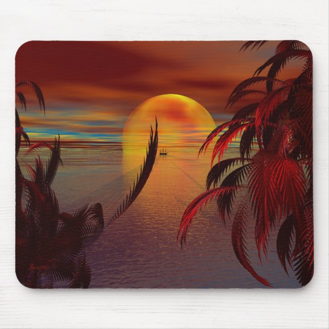 Solitude Bay Mouse Mat (Front)