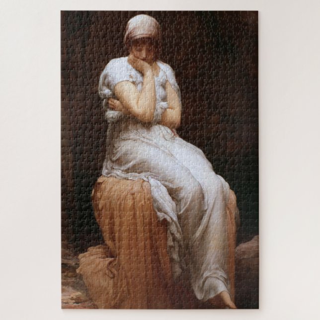 Solitude (by Frederic Leighton) Jigsaw Puzzle (Vertical)