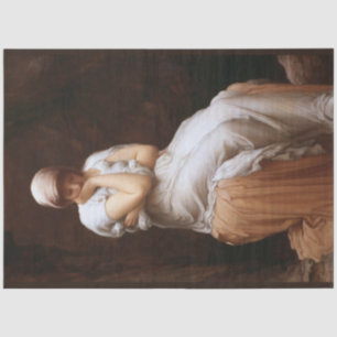 Solitude (by Frederic Leighton) Tissue Paper
