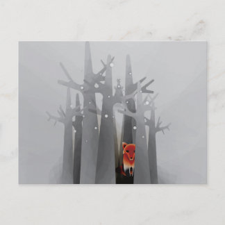 Solitude Fox Postcard