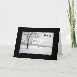 Solitude Holiday Peace Card