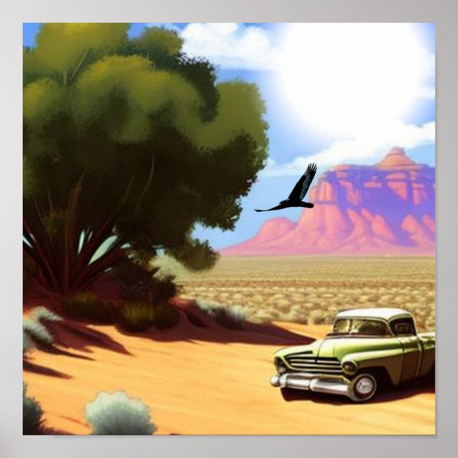 Solitude in the Desert Poster (Front)