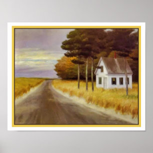 Solitude No. 56 Edward Hopper Poster