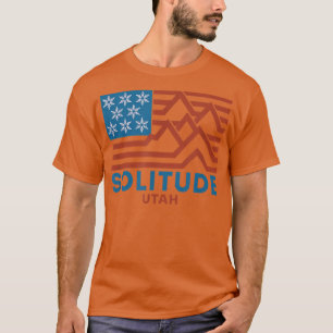 Solitude Utah Ski Snowboard Snow Mountain  T-Shirt