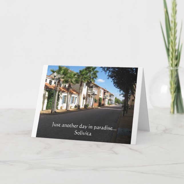 Solivita ... Paradise Card (Front)