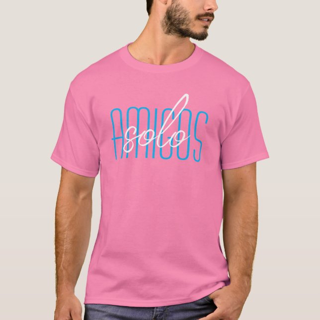 Solo Amigos Miami 80's tee (Front)