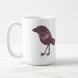Solo Bird Petroglyph, Solo Image 4 Mug