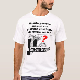 Solo Gesù Cristo Salva T-Shirt
