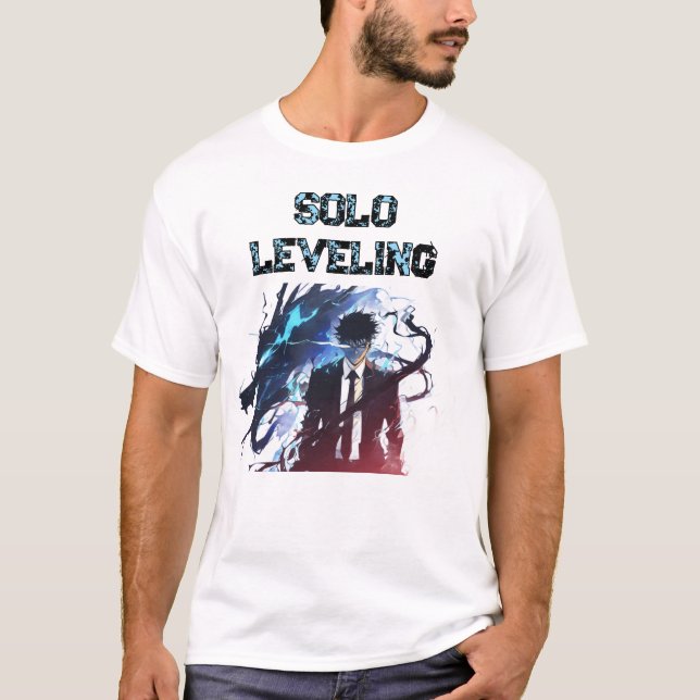 🖤 Solo Leveling T-Shirt | Anime Inspired Design (Front)