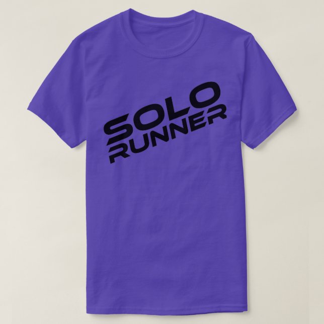 Solo runner T-Shirt (Design Front)