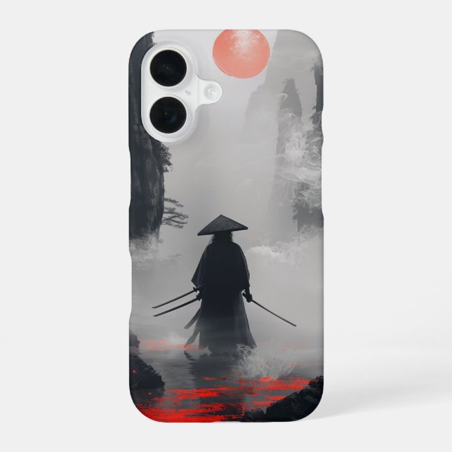 Solo Samurai iPhone 16 Case (Back)