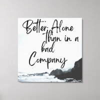 Solo Strength: Better Alone Than in Bad Company