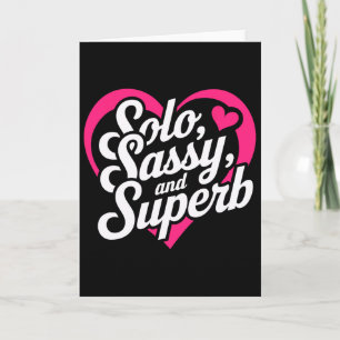 Solo Sy And Superb Happy Valentine Apparel  Card