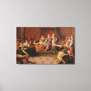 Solomon and his Women Canvas Print