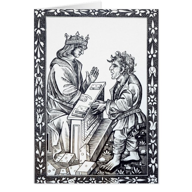 Solomon and Marcoul, illustration from (Front)