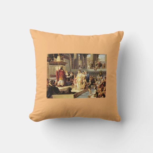 Solomon and the Queen of Sheba - Giovanni De Min Cushion (Front)